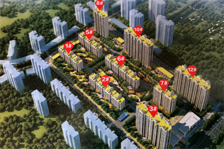 城东墨香圣府精装20楼三室，有钥匙随时看房！